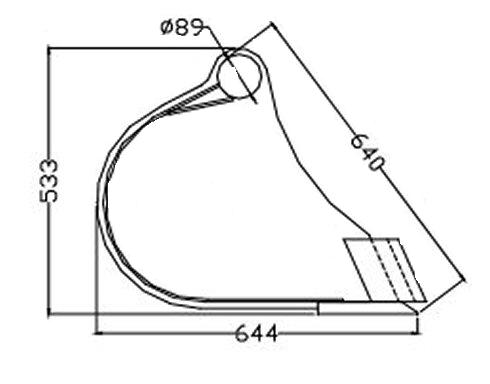 C Profile Digging Bucket